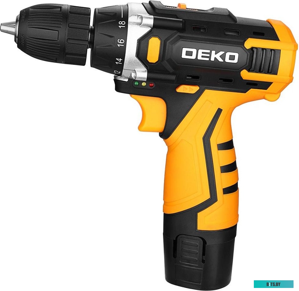 083-1006 6974129108395 Deko DKCD12V 083-1006 (с 2-мя АКБ, кейс)