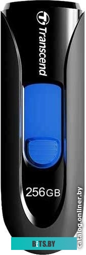 USB накопитель (Флешка) Transcend JetFlash 790 256GB (черный) <TS256GJF790K>