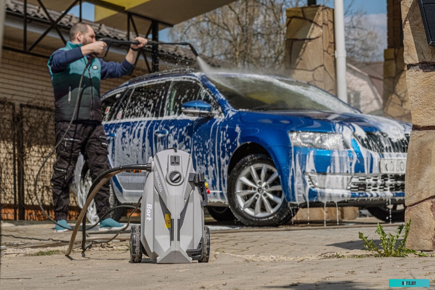 91276308 Мойка высокого давления Bort KEX-3000 [91276308]