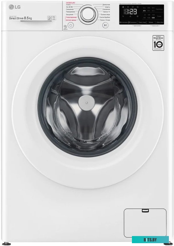 F2V3GS3W Стиральная машина LG F2V3GS3W класс: A загр.фронтальная макс.:8.5кг белый