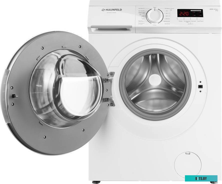 КА-00016662 Стиральная машина MAUNFELD MFWM127WH05, с фронтальной загрузкой, 7кг, 1200об/мин