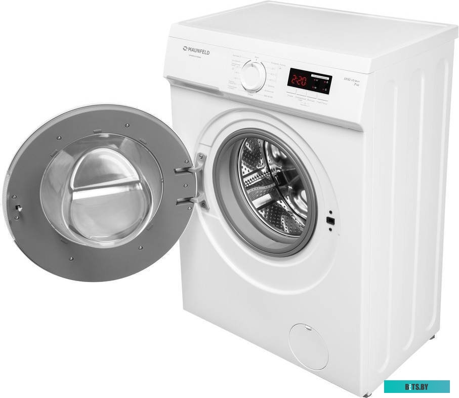 КА-00016662 Стиральная машина MAUNFELD MFWM127WH05, с фронтальной загрузкой, 7кг, 1200об/мин