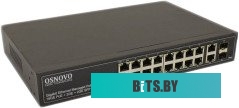 SW-71802/L Коммутатор Osnovo SW-71802/L 2xКомбо(1000BASE-T/SFP) неуправляемый