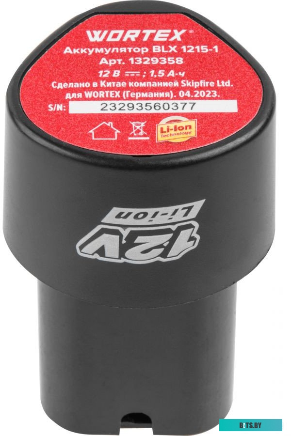 1329356 Wortex BD 1220 Li 1329356 (с 2-мя АКБ, кейс)