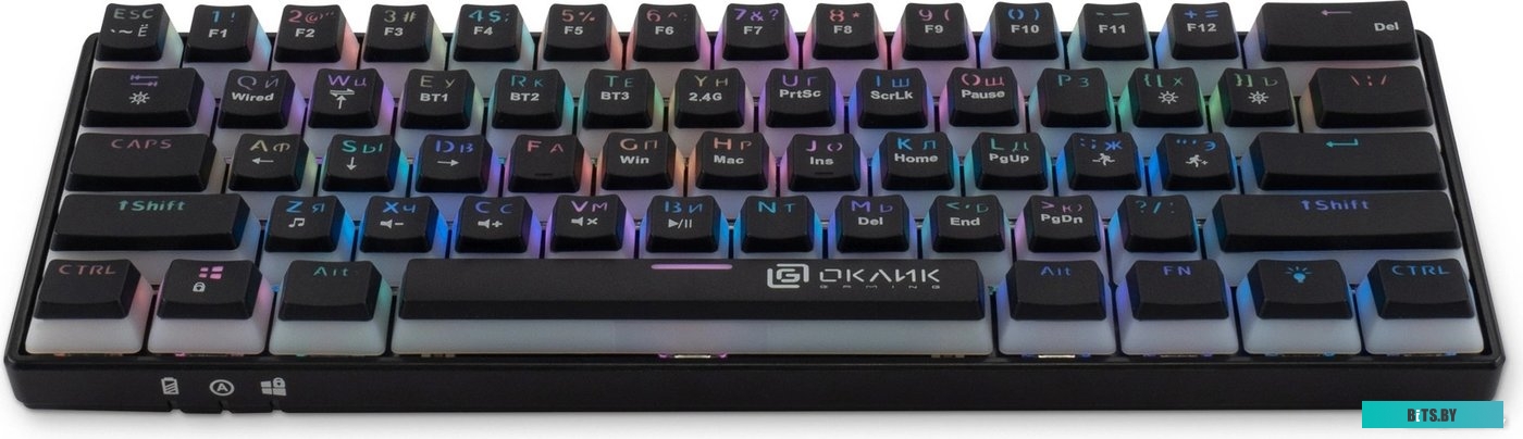 Компьютерная клавиатура Оклик K763W 1920562