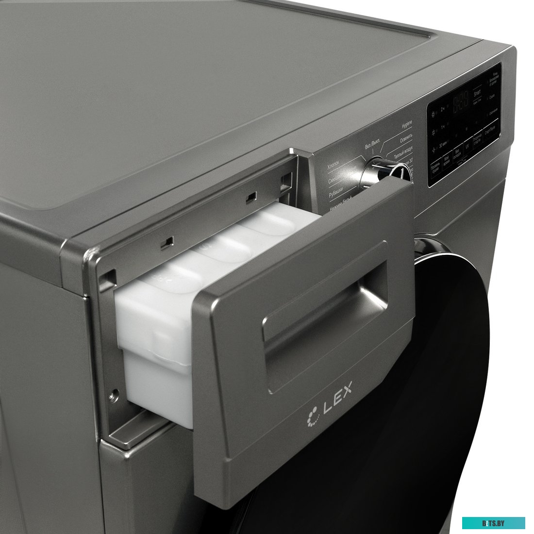 CHKO100008 Стиральная машина LEX LWM08012WID, с фронтальной загрузкой, с паром, 8кг, 1200об/мин, инверторная