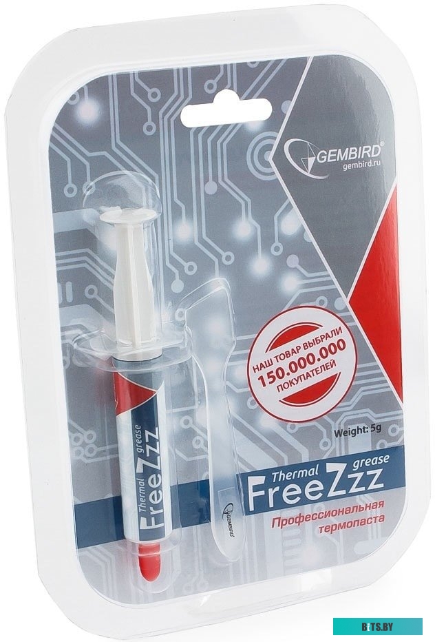 Термопаста Gembird FreeZzz GF-01-5 (5 г)