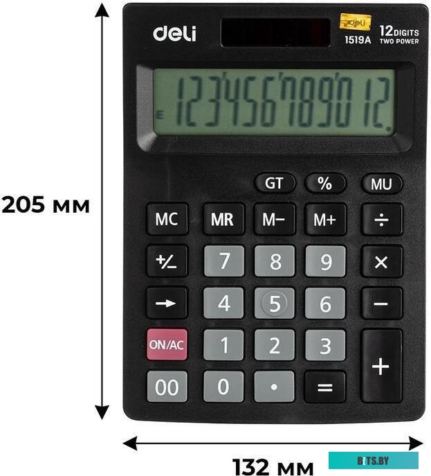 Калькулятор настольный Deli E1519A