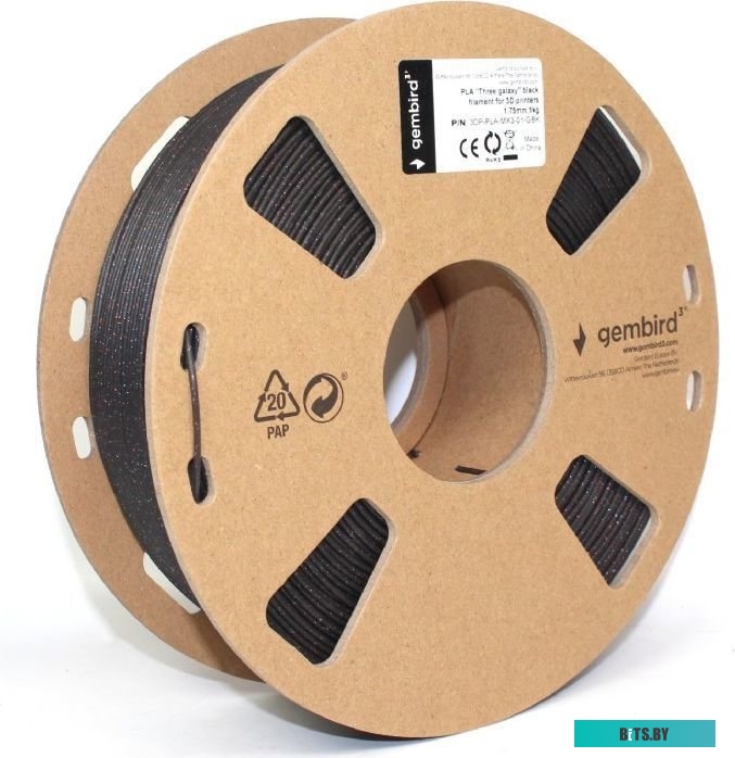 Пластик Gembird PLA 3DP-PLA-MX3-01-GBK