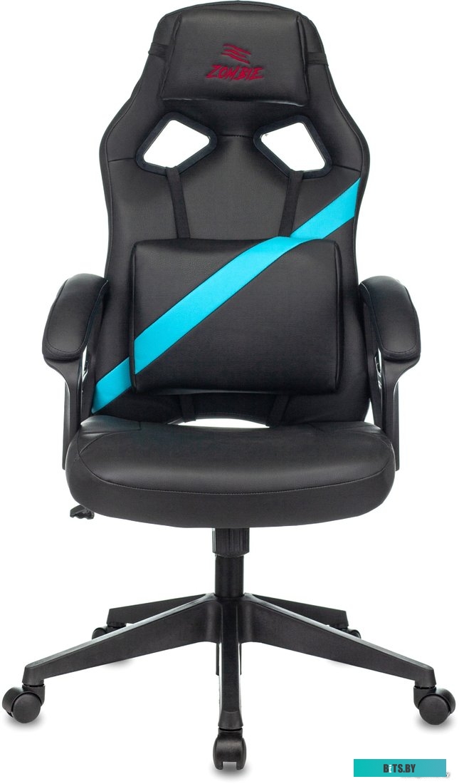 Кресло Zombie Driver (черный/голубой) <ZOMBIE DRIVER LB>