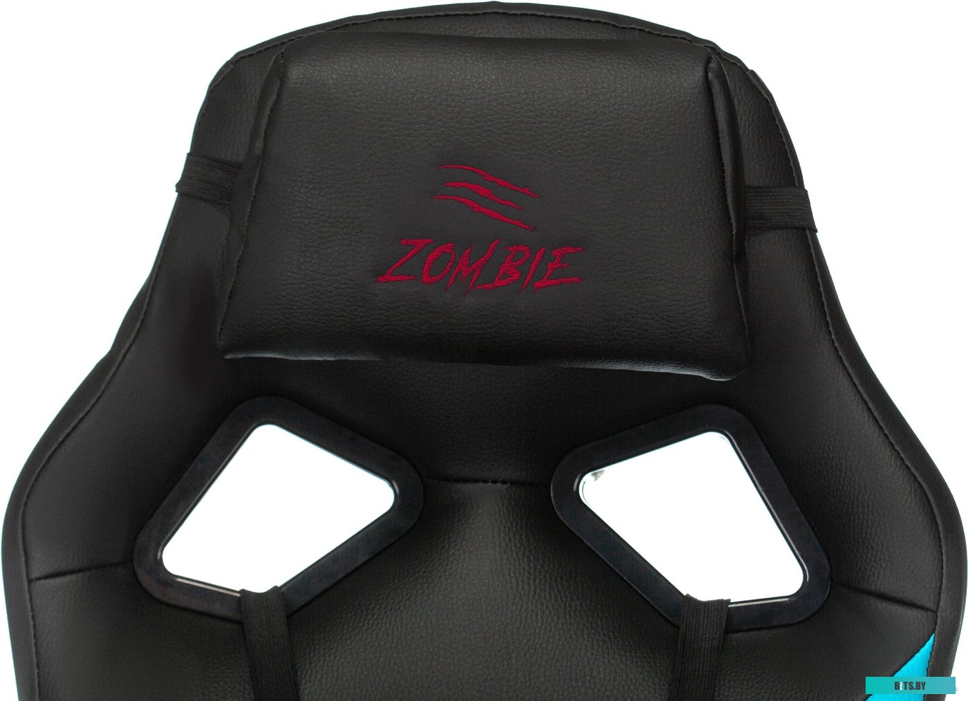 Кресло Zombie Driver (черный/голубой) <ZOMBIE DRIVER LB>