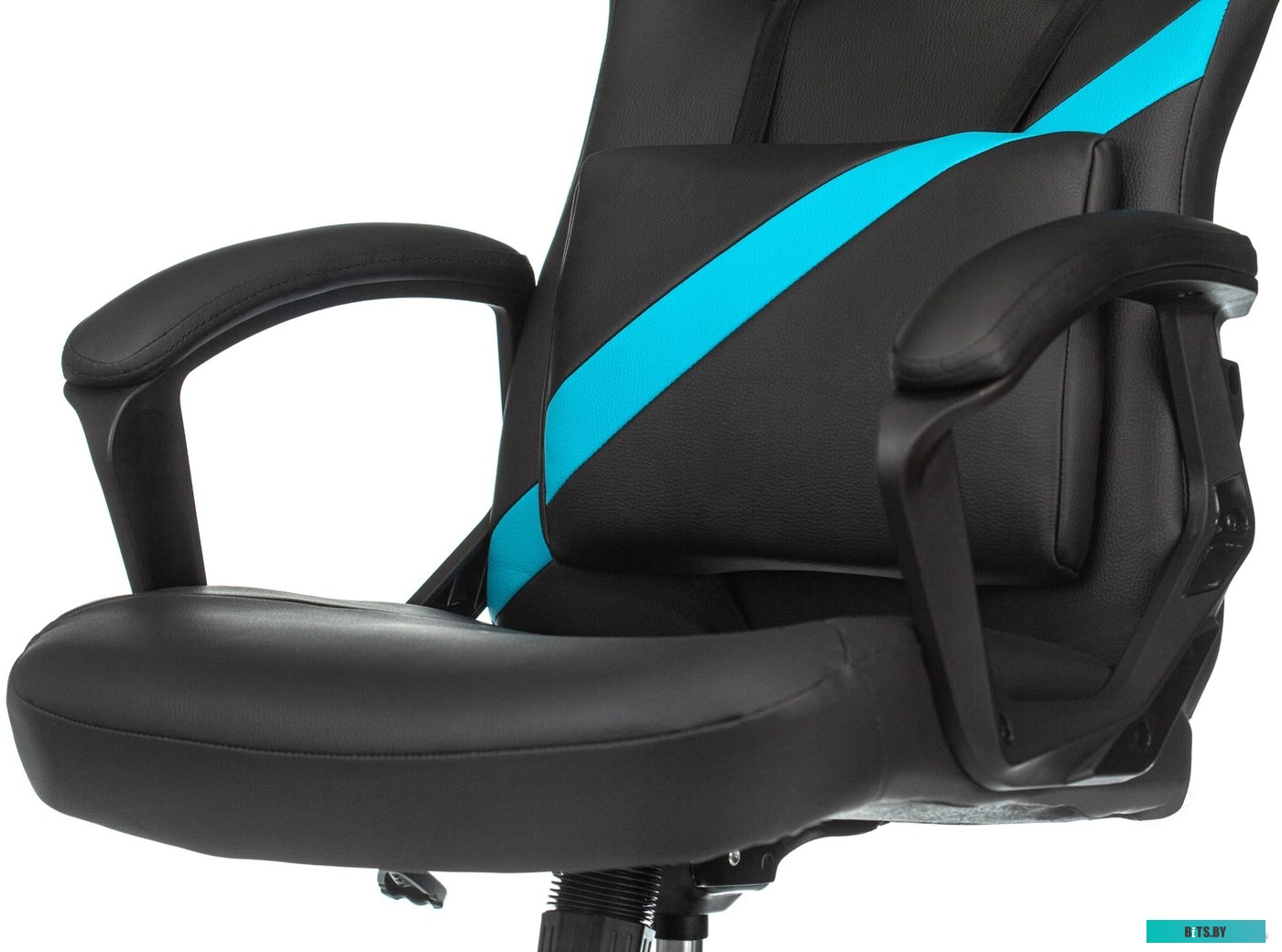 Кресло Zombie Driver (черный/голубой) <ZOMBIE DRIVER LB>