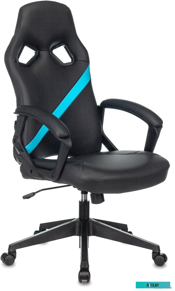 Кресло Zombie Driver (черный/голубой) <ZOMBIE DRIVER LB>