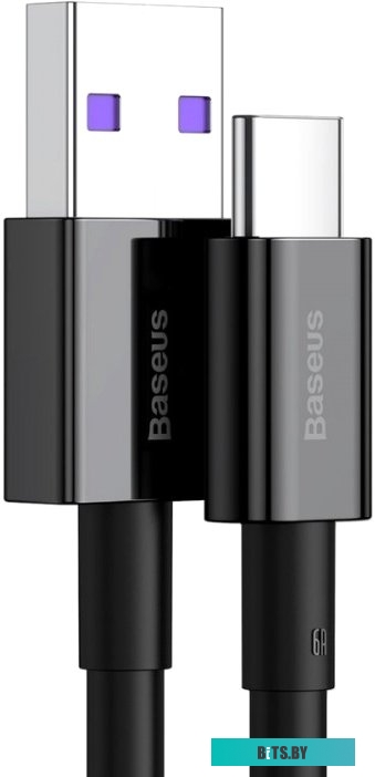 Кабель Baseus USB Type-A - Type-C CATYS-01 (1 м, черный)