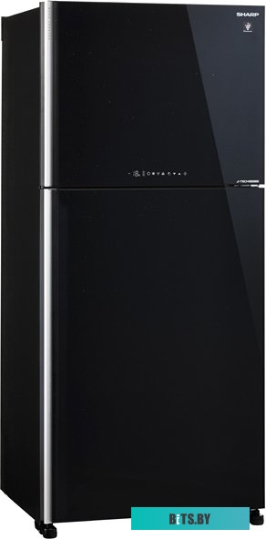 SJXG60PGBK Холодильник Sharp/ Холодильник. 187x86.5x74 см. 422 + 178 л, No Frost. A++ Черный.