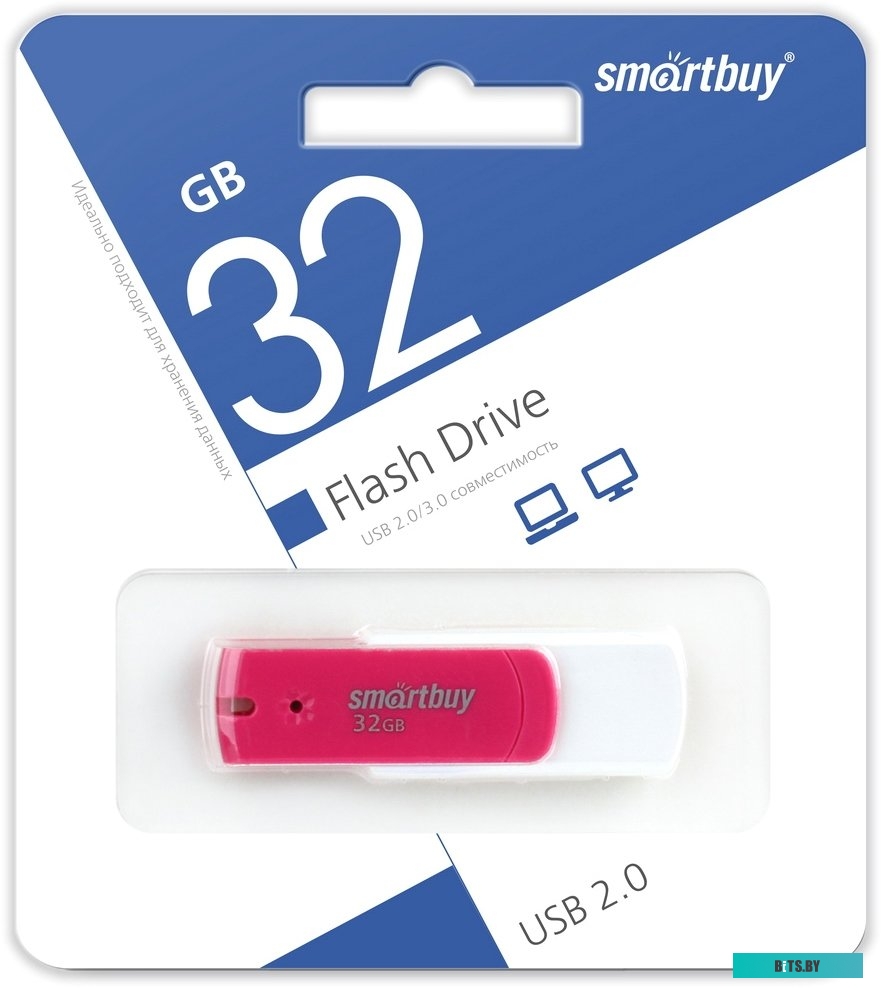 USB накопитель (Флешка) Smart Buy Diamond USB 2.0 32GB <SB32GBDP>