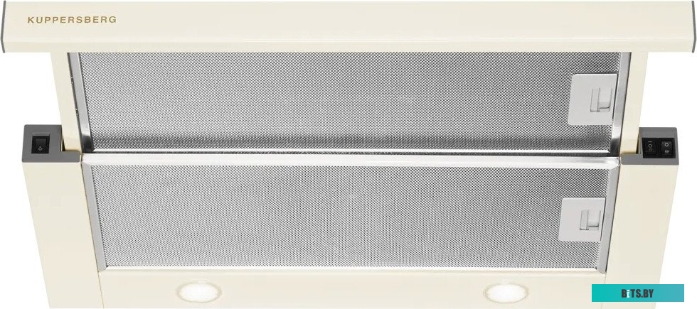 SLIMTURBO 60 W Встраиваемая вытяжка Kuppersberg/ Встраиваемая телескопическая вытяжка, ширина 60 см, отвод/рециркуляция, 1500 м3/час, механическое упр