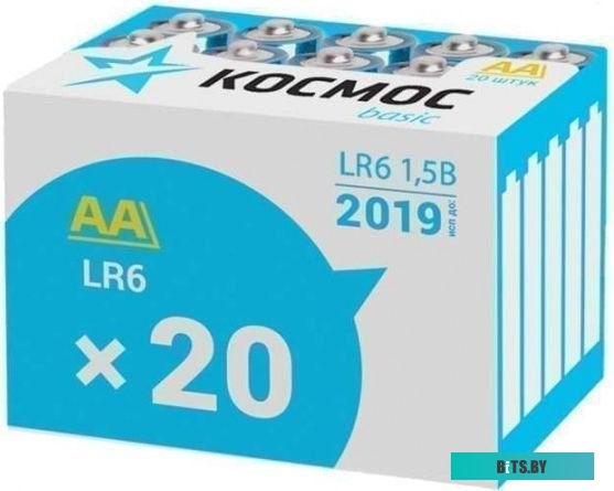 Батарейка КОСМОС LR6 20BOX KOCLR620BOX 20 шт