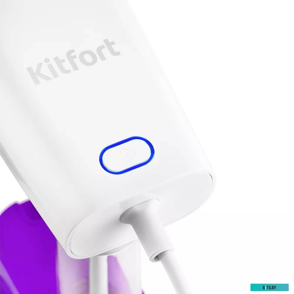 КТ-9104-1 Пароочиститель KitFort КТ-9104-1,  фиолетовый/черный