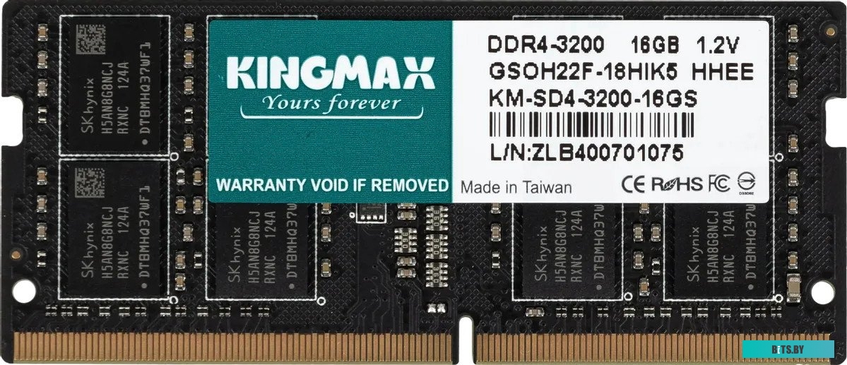 Оперативная память Kingmax KM-SD4-3200-16GS KM-SD4-3200-16GS