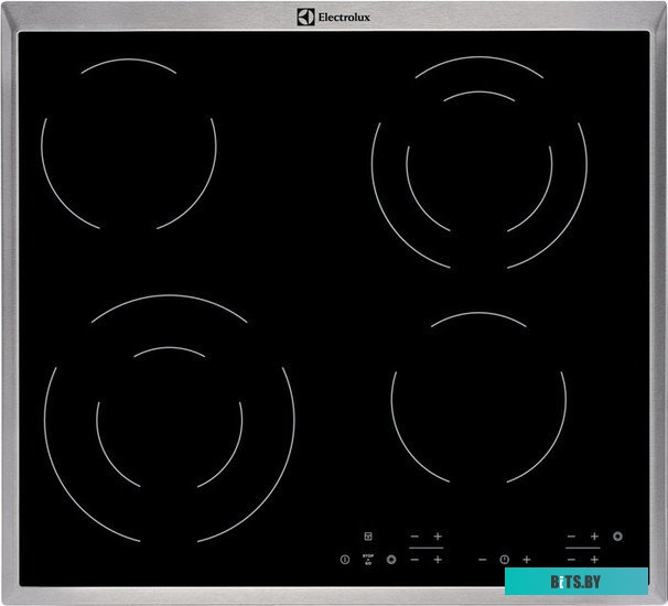 EHF6342XOK Электрическая варочная панель Electrolux EHF6342XOK,  Hi-Light,  независимая,  черный