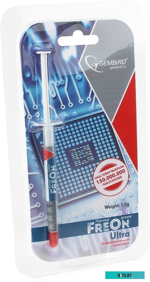 Термопаста Gembird GF-21-3 (3 г)