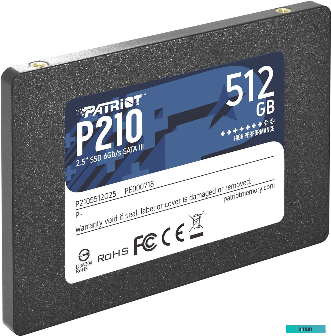 SSD Накопитель Patriot P210 512Gb P210S512G25