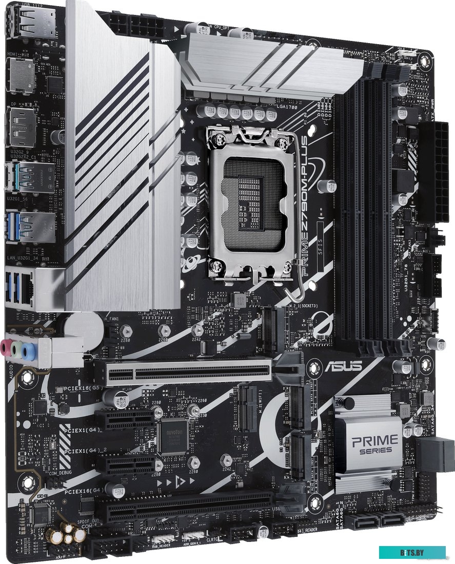 Материнская плата ASUS PRIME Z790M-PLUS, LGA 1700, Intel Z790, mATX, Ret