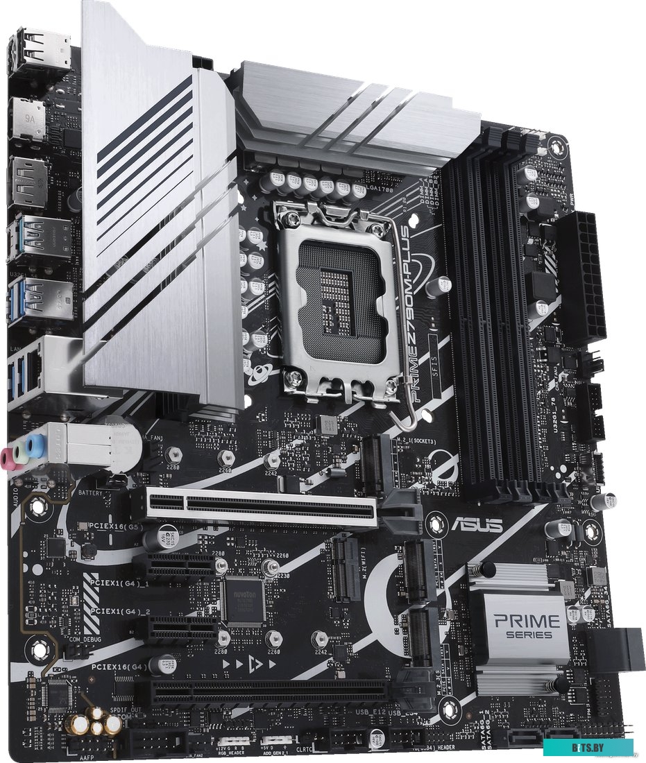 Материнская плата ASUS PRIME Z790M-PLUS, LGA 1700, Intel Z790, mATX, Ret