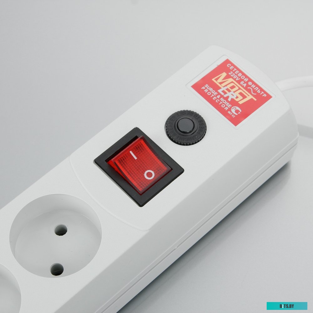 Сетевой фильтр (удлинитель) Most R 10 м (белый)