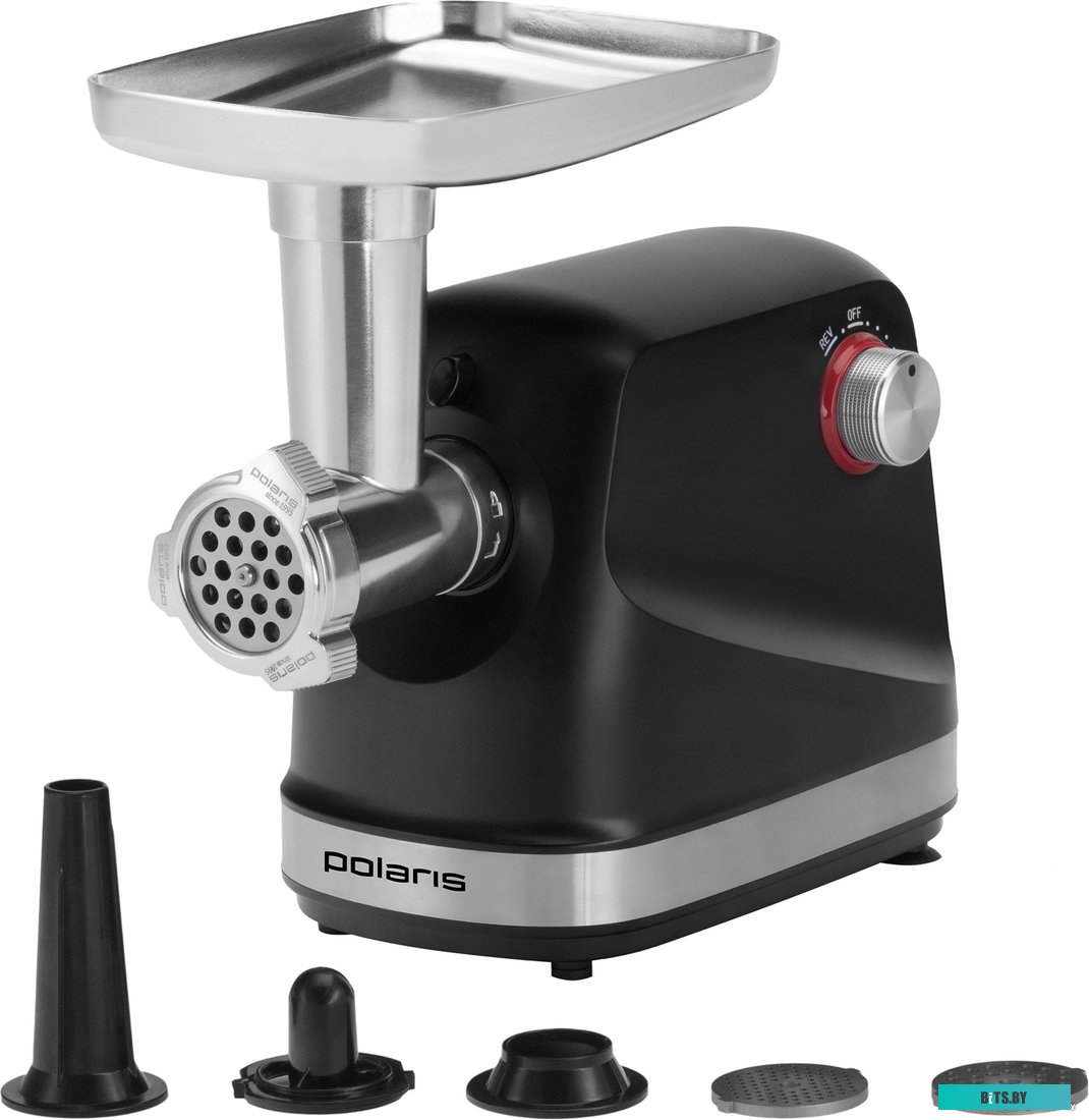 PMG 2582 Мясорубка Polaris PMG 2582,  черный / серебристый