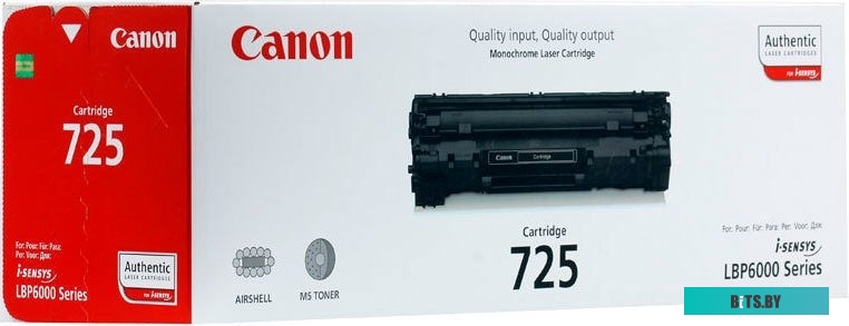 Картридж лазерный CANON 724H (3482B002AA) черный, 12500 страниц