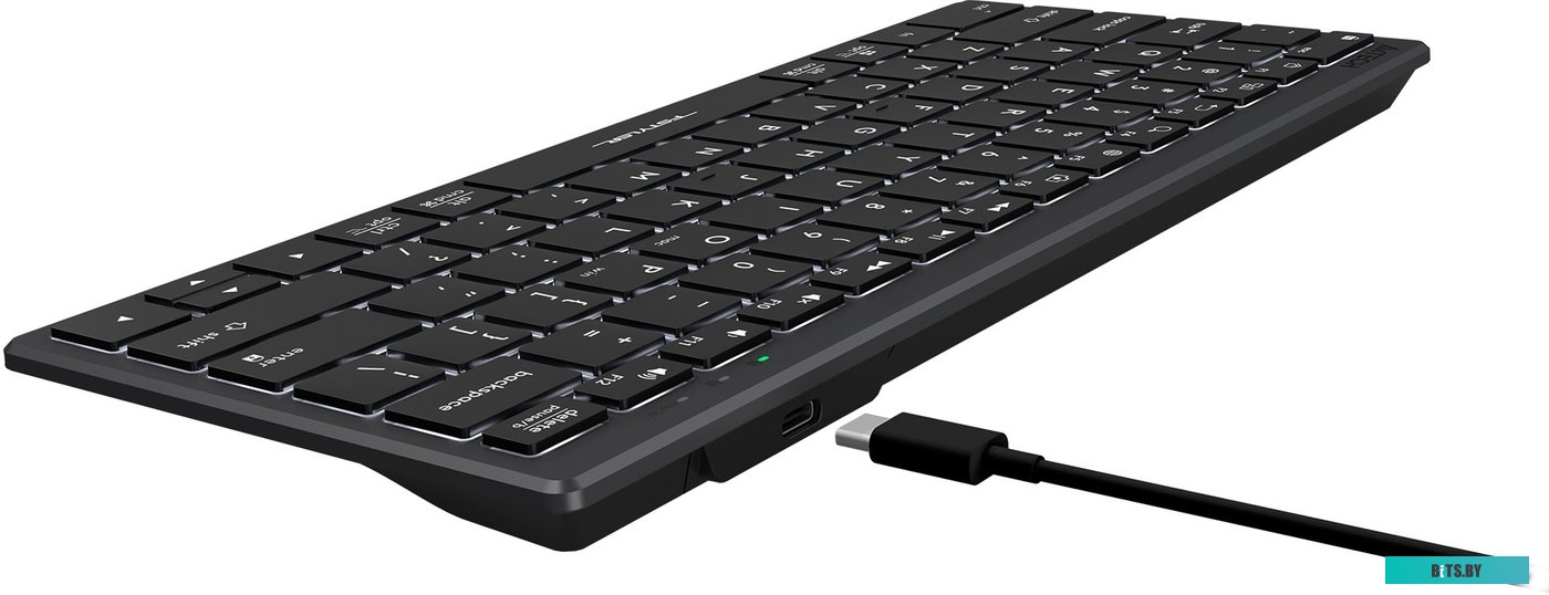 Клавиатура A4Tech Fstyler FX61 (серый/черный)