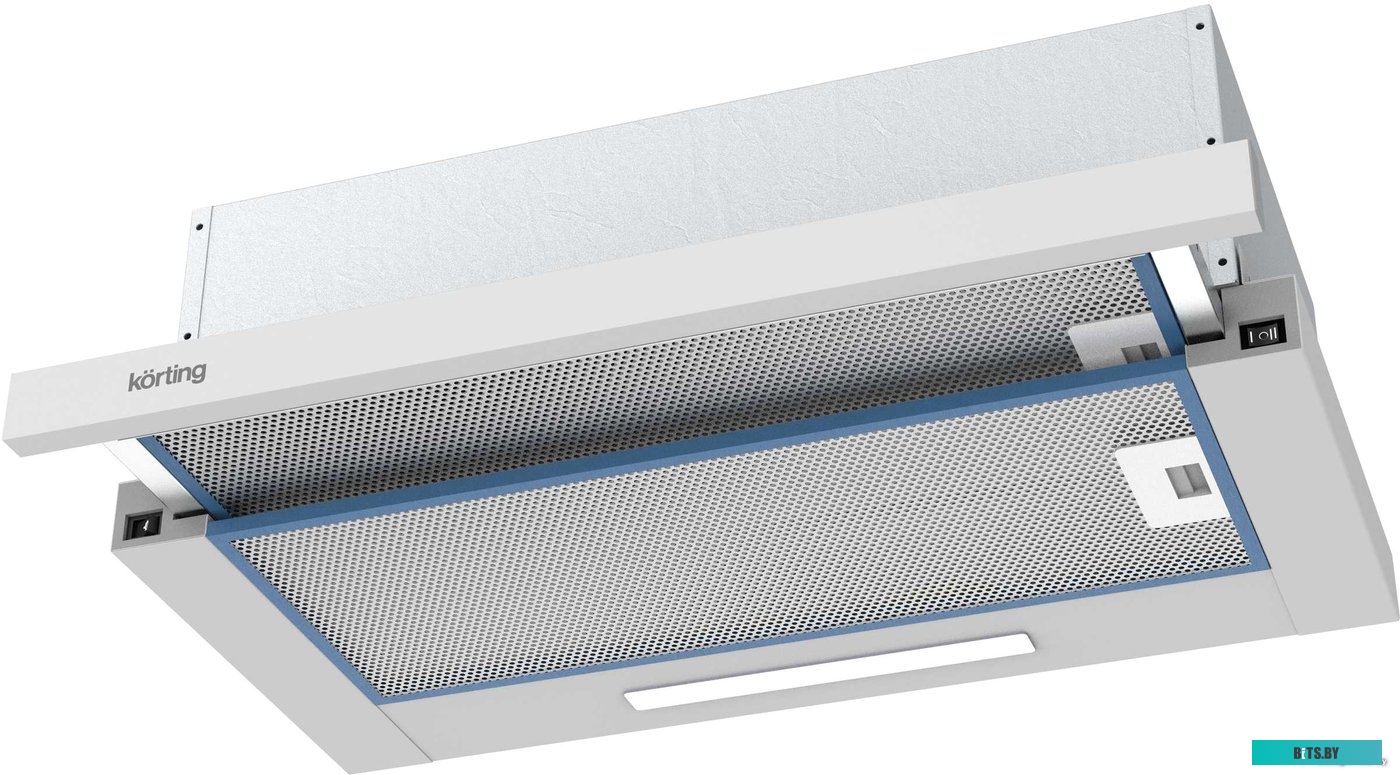 KHP 6512 W Встраиваемая вытяжка/ 60 см, 2 режима, 550 м3/ч, белый цвет