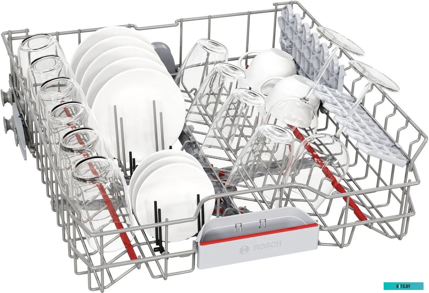 SMS6EMI65Q Serie 6, Отдельностоящая посудомоечная машина 60см.,цвет: нержавеющая сталь; Класс A-A-A; 4 программы ;13 компл.посуды; отсрочка старта 24ч