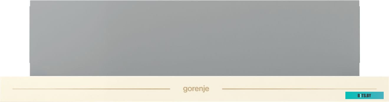 BHP62CLI Встраиваемые вытяжки GORENJE/ BHP62CLI, Встраиваемая телескопическая вытяжка, Цвет вытяжки/короба: Слоновая кость, Отвод 435 м3/ч, механическ
