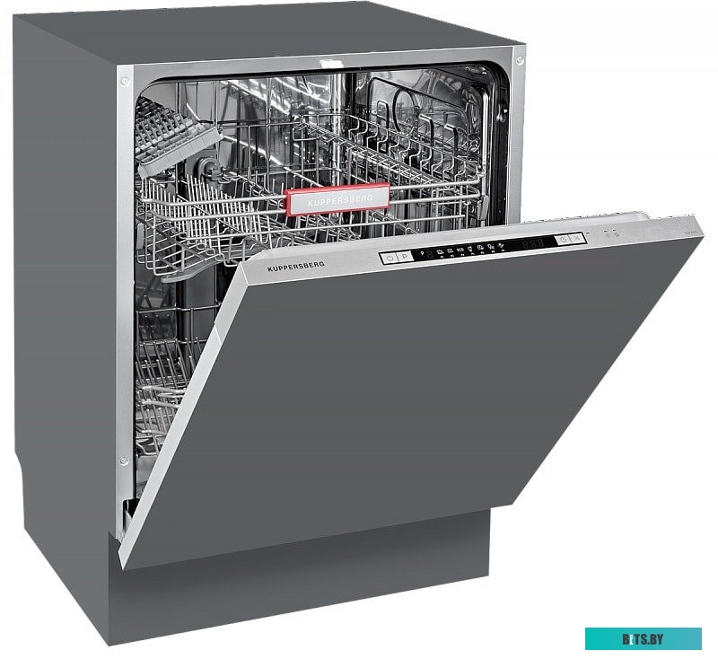 GSM 6072 Встраиваемая посудомоечная машина Kuppersberg/ Полноразмерная, Посудомоечная машина полностью встраиваемая, количество корзин: 2, ширина 60 с