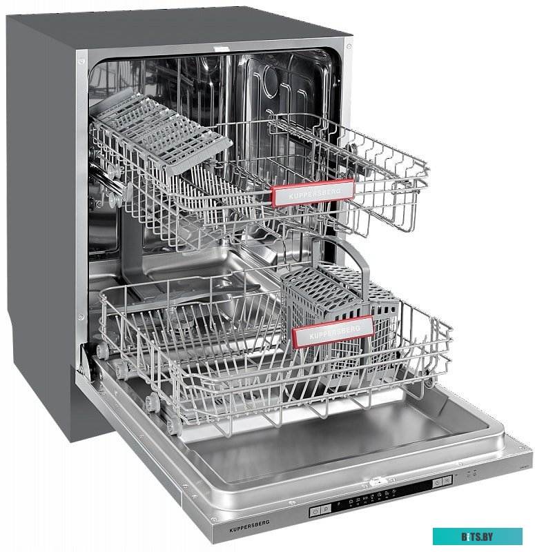 GSM 6072 Встраиваемая посудомоечная машина Kuppersberg/ Полноразмерная, Посудомоечная машина полностью встраиваемая, количество корзин: 2, ширина 60 с