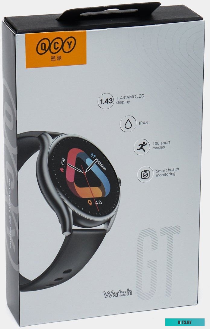 WA23S8A QCY Watch GT (серый/черный)