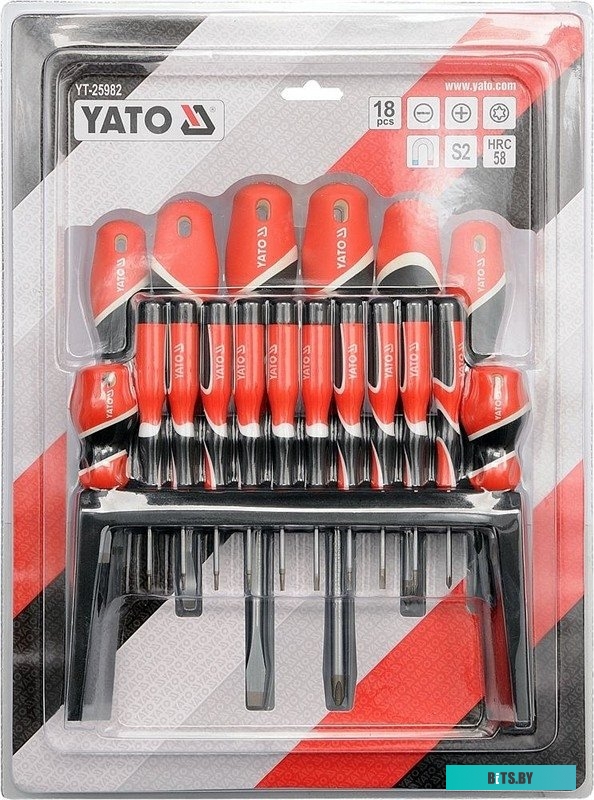 Набор отверток Yato YT-25982 (18 предмет)