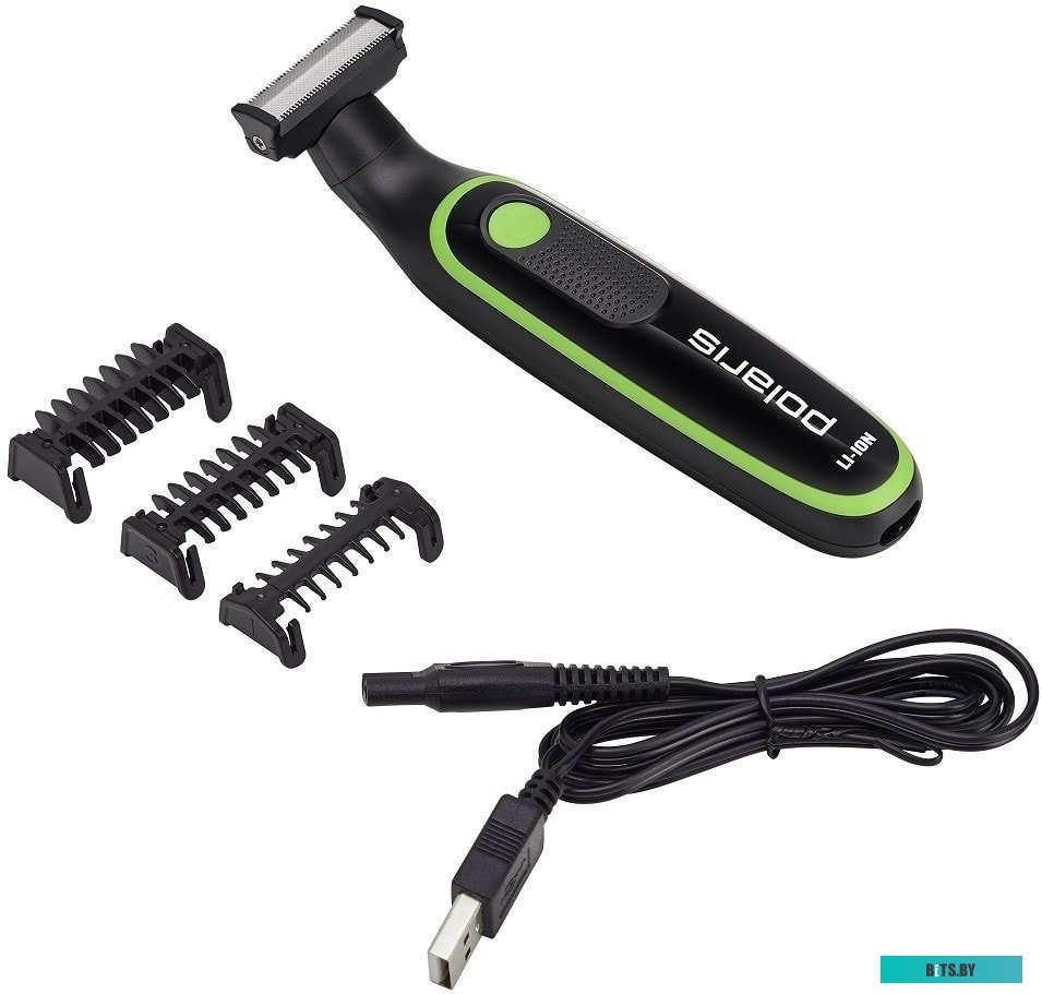 PHC 0303RB Триммер POLARIS PHC 0303RB черный/лайм