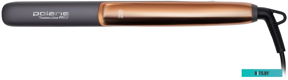 PHSS 2098TTI Выпрямитель для волос POLARIS PHSS 2098TTi Tourmaline PROF,  черный и розовое золото