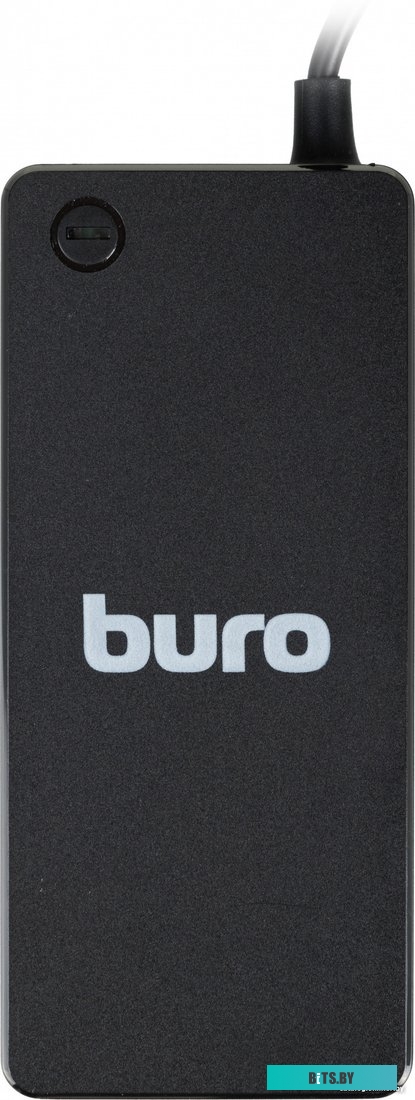 BUM-С-065 Блок питания Buro BUM-С-065 автоматический 65W 5V-20V 3A 1xUSB 2.4A от бытовой электросети LED индикатор