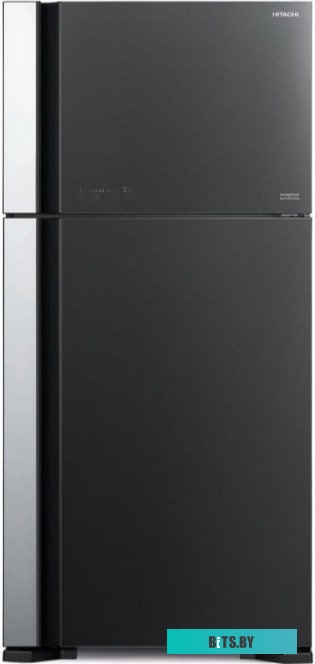 R-VG660PUC7-1 GGR Холодильник Hitachi R-VG660PUC7-1 GGR 2-хкамерн. серый стекло