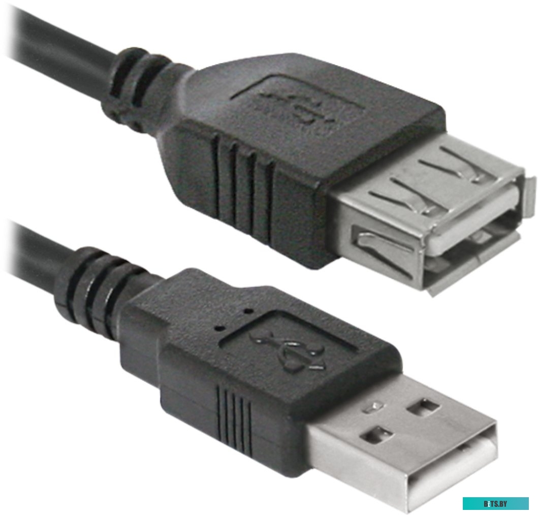 Кабель Defender USB02-10 USB2.0 AM-AF (3 м) <87453>