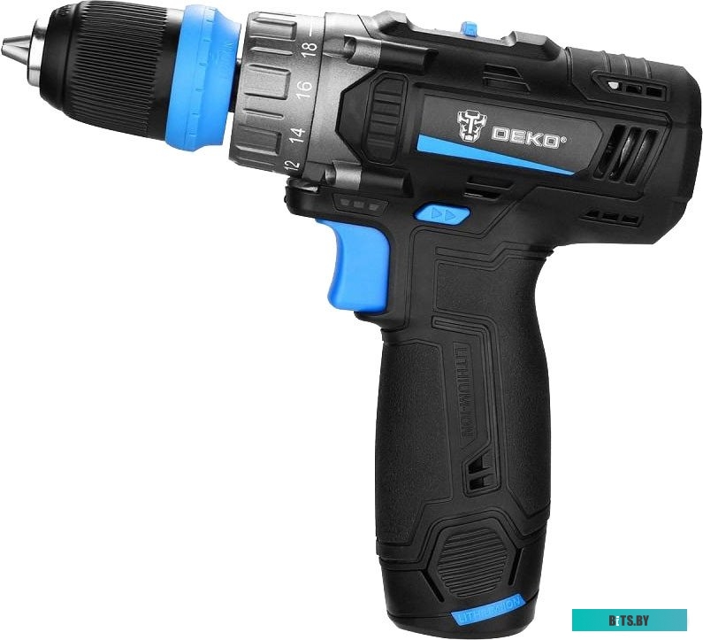 083-1004 Deko DKCD12V PRO 083-1004 (с 2-мя АКБ 1.5Ач, кейс)