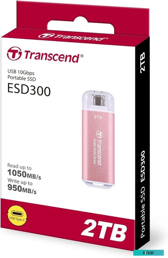 Внешний твердотельный накопитель Transcend ESD300 2TB TS2TESD300P