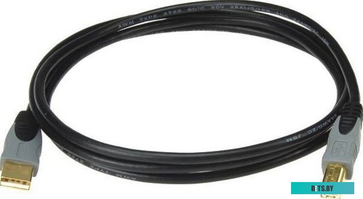 Кабель Buro USB A(m) USB B(m) 1.5м (USB-A-B-1.5C)