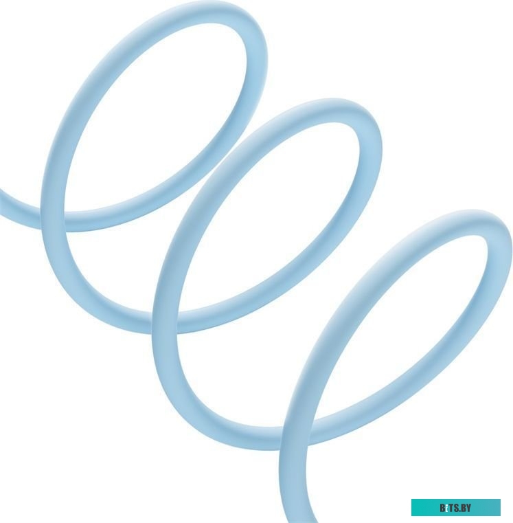 Кабель Baseus Pudding Series USB Type-C - Lightning (2 м, голубой)