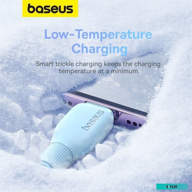 Кабель Baseus Pudding Series USB Type-C - Lightning (2 м, голубой)